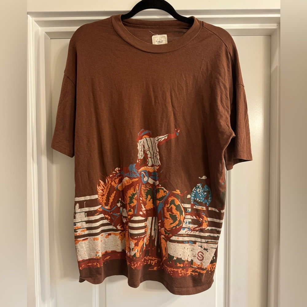 Sterling and stitch rodeo shirt